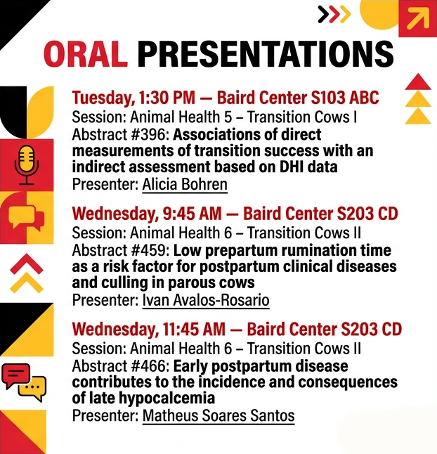 Oral Presentations ADSA 2026